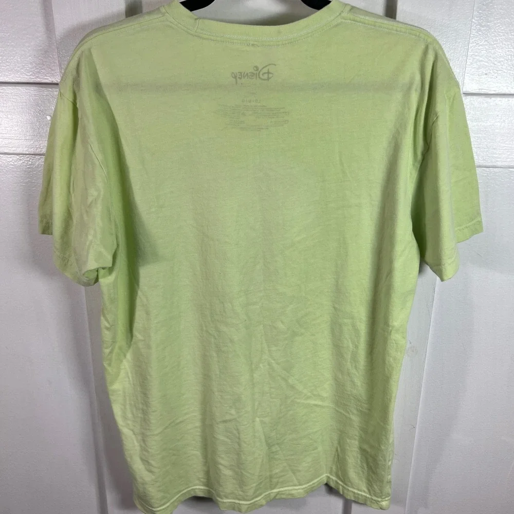 Disney Goofy Max Powerline Graphic T Shirt Light Green Mens Size LG‎
